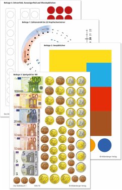 Das Mathebuch 1 - Arbeitsbeilagen. Ausgabe Bayern