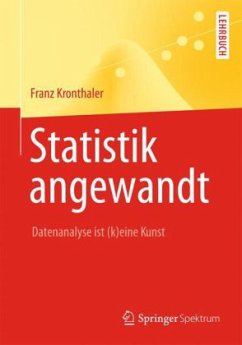 Statistik angewandt - Kronthaler, Franz