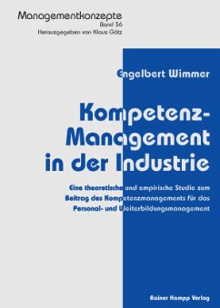 Kompetenz-Management in der Industrie - Wimmer, Engelbert