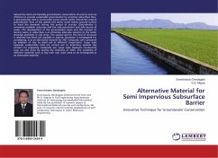 Alternative Material for Semi Impervious Subsurface Barrier