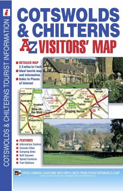 Cotswolds and Chilterns A-Z Visitors' Map - A-Z Maps