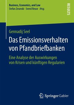 Das Emissionsverhalten von Pfandbriefbanken - Seel, Gennadij