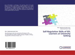 Self-Regulation Skills of EFL Learners at University Setting