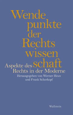 Wendepunkte der Rechtswissenschaft (eBook, PDF)