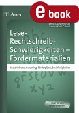 Lese-Rechtschreib-Schwierigkeiten Fördermaterial 1 (eBook, PDF)