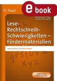 Lese-Rechtschreib-Schwierigkeiten Fördermaterial 3 (eBook, PDF)