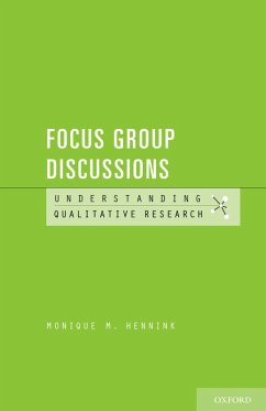 Focus Group Discussions (eBook, PDF) - Hennink, Monique M.