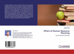 Effect of Human Resource Planning