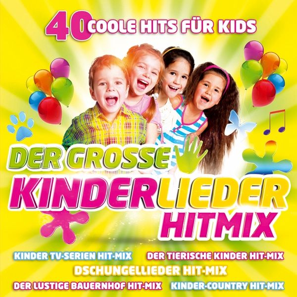 Der Gr.Kinderlieder Hitmix-40 Coole Hits auf Audio CD - Portofrei bei  bücher.de