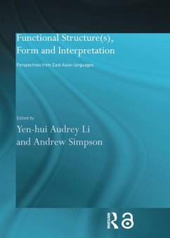 Functional Structure(s), Form and Interpretation (eBook, ePUB)