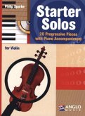 Starter Solos, für Violine und Klavier, m. Audio-CD
