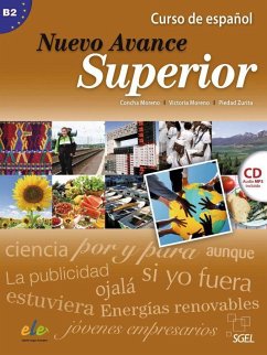 Curso de Español : Nuevo Avance Superior. Kursbuch mit MP3-CD - Blanco, Begoña; Moreno, Concha; Zurita, Piedad; Moreno, Victoria