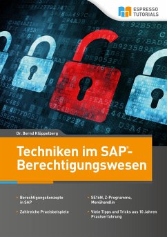 Techniken im SAP- Berechtigungswesen - Klüppelberg