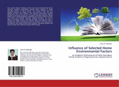 Influence of Selected Home Environmental Factors - Ndirangu, Joyce M.