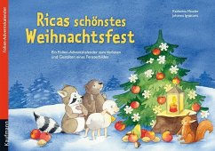 Ricas schönstes Weihnachtsfest. Ein Folien-Adventskalender zum Vorlesen und Gestalten eines Fensterbildes, m. 24 Beilage - Mauder, Katharina