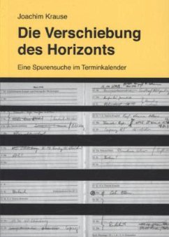 Die Verschiebung des Horizonts - Krause, Joachim