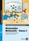 Wochenpläne Mathematik - Klasse 2, m. 1 CD-ROM