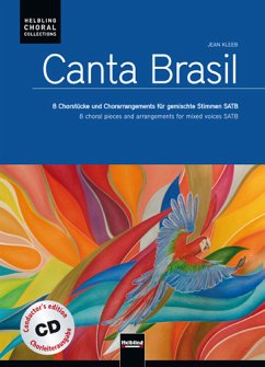 Cover Canta Brasil. Chorleiterausgabe mit Audio-CD/Conductor's Edition with Audio-CD