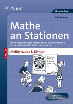 Mathe an Stationen Multiplikation & Division 3-4 - Petersen, Silke