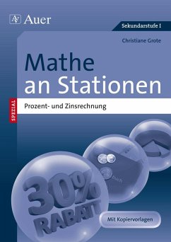 Mathe an Stationen Prozent- und Zinsrechnung - Grote, Christiane