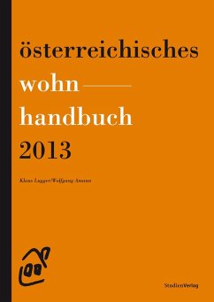Österreichisches Wohnhandbuch 2013 (eBook, ePUB) - Lugger, Klaus; Amann, Wolfgang