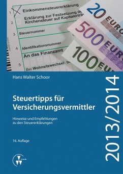 Cover Steuertipps für Versicherungsvermittler (eBook, ePUB)