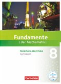 Fundamente der Mathematik 8. Schuljahr. Schülerbuch Gymnasium Nordrhein-Westfalen
