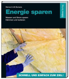 Energie sparen - Bomans, Ulli;Bomans, Werner