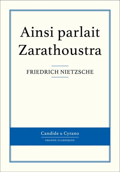 Ainsi parlait Zarathoustra (eBook, ePUB)
