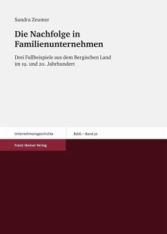 Die Nachfolge in Familienunternehmen (eBook, PDF) - Zeumer, Sandra