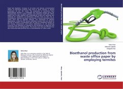 Bioethanol production from waste office paper by employing termites