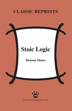 Stoic Logic - Mates, Benson