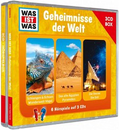 WAS IST WAS 3-CD-Hörspielbox Geheimnisse der Welt - Baur, Manfred;Haderer, Kurt