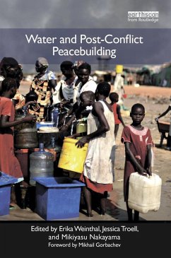Water and Post-Conflict Peacebuilding (eBook, ePUB)