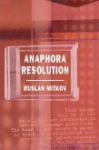 Anaphora Resolution (eBook, ePUB)