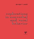 Explorations in Nonverbal and Vocal Behavior (eBook, PDF)