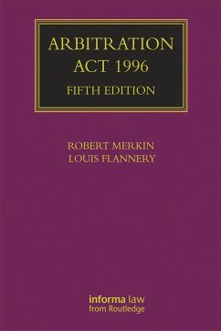 Arbitration Act 1996 (eBook, ePUB) - Merkin, Robert; Flannery, Louis