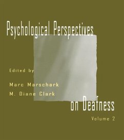 Psychological Perspectives on Deafness (eBook, ePUB)