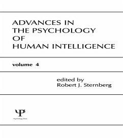 Cover Advances in the Psychology of Human Intelligence (eBook, PDF)