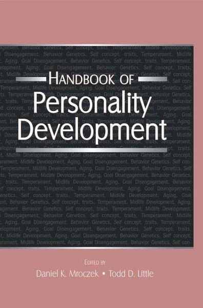 Handbook of Personality Development (eBook, ePUB)