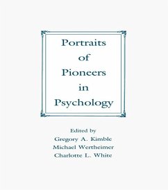 Cover Portraits of Pioneers in Psychology (eBook, ePUB)
