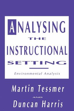 Cover Analysing the Instructional Setting (eBook, ePUB)