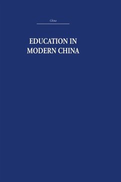 Cover Education in Modern China (eBook, PDF)