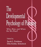 The Developmental Psychology of Planning (eBook, PDF)