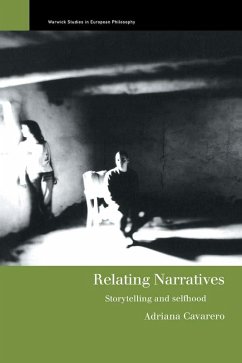 Relating Narratives (eBook, ePUB) - Cavarero, Adriana
