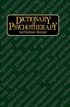 Cover Dictionary of Psychotherapy (eBook, PDF)