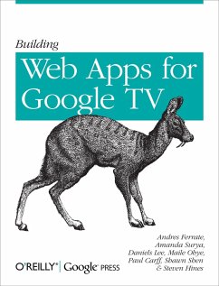 Building Web Apps for Google TV (eBook, ePUB) - Ferrate, Andres