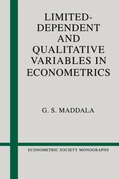 Limited-Dependent and Qualitative Variables in Econometrics (eBook, PDF) - Maddala, G. S.