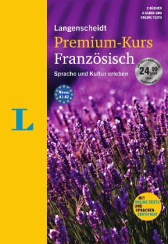 Langenscheidt Premium-Kurs Französisch - Set mit 2 Büchern, 6 Audio-CDs, MP3-Download, Online-Tests und Sprachen-Zertifikat - Hashold, Jean-Philippe; Schreitmüller, Fabienne