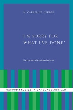 I'm Sorry for What I've Done (eBook, PDF) - Gruber, M. Catherine